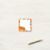 Colorful Autumn verliest Thanksgiving Post-it® Not Notes (Op bureau)