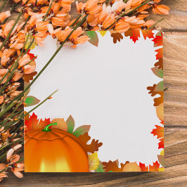 Colorful Autumn verliest Thanksgiving Post-it® Not Post-it® Notes