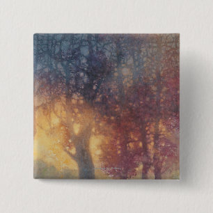 Colorful Autumn Vierkante Button 5,1 Cm