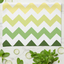 Colorful Autumnal Herfst Chevron Theedoek