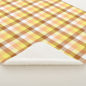 Colorful Autumnal Pset Pattern Sherpa Deken (3/4)