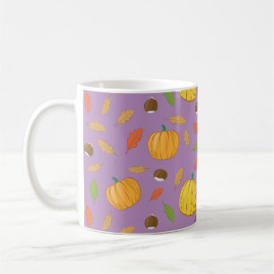 Colorful Autumnal Season - Natuur Pattern Koffiemok