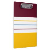 Colorful Autumnal Stripes Klembord (Rechts)