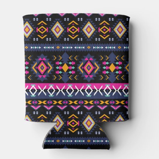 Colorful Aztec Blikjeskoeler (Achterkant)