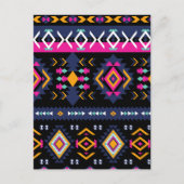 Colorful Aztec Briefkaart (Voorkant)