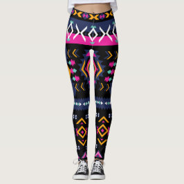 Colorful Aztec Leggings