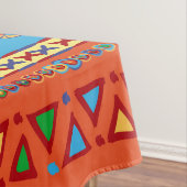 Colorful Aztec Mexican Animals Ornament Tafelkleed (Voorbeeld)