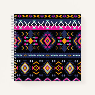 Colorful Aztec Notitieboek