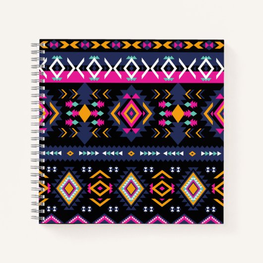 Colorful Aztec Notitieboek (Voorkant)