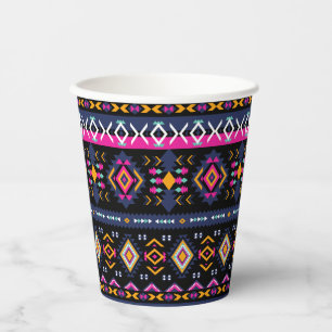 Colorful Aztec Papieren Bekers
