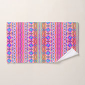 Colorful aztec pattern bad handdoek (Handdoek)