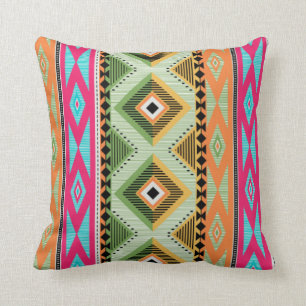 Colorful Aztec Pattern Kussen