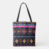 Colorful Aztec Tote Bag (Achterkant)