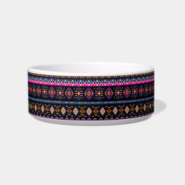 Colorful Aztec Voerbakje