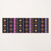 Colorful Aztec Yogamat (Achterkant (horizontaal))