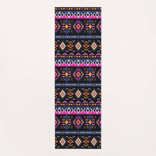 Colorful Aztec Yogamat (Voorkant)