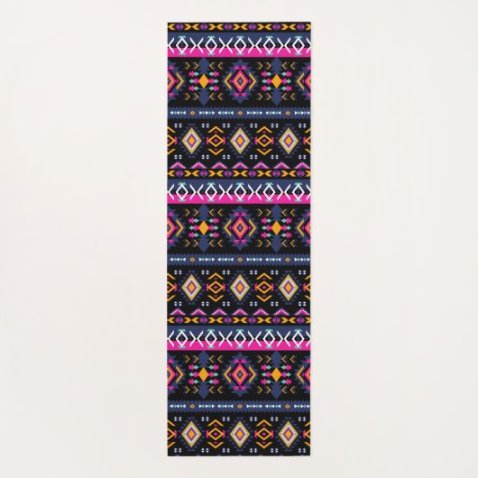 Colorful Aztec Yogamat (Achterkant)