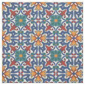 Colorful Azulejos Pattern Stof (Swatch)