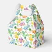 Colorful Baby Dinosaur Bedankdoosjes (Achterkant)