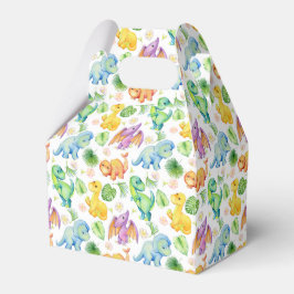 Colorful Baby Dinosaur Bedankdoosjes