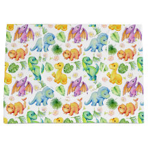 Colorful Baby Dinosaur