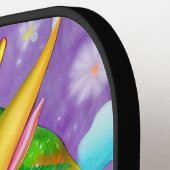 Colorful Baby Dragon Pickleball Paddle (Links Detail)