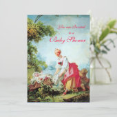 COLORFUL BABY SHOWER KAART (Staand voorkant)