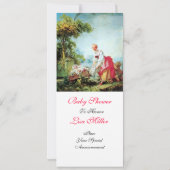 COLORFUL BABY SHOWER KAART (Achterkant)