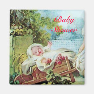 COLORFUL BABY SHOWER MAGNEET