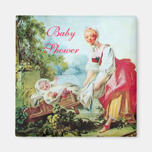 COLORFUL BABY SHOWER MAGNEET