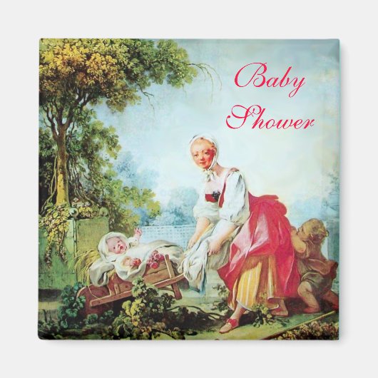 COLORFUL BABY SHOWER MAGNEET (Voorkant)