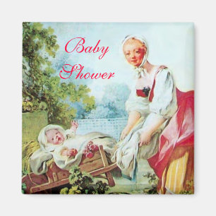 COLORFUL BABY SHOWER MAGNEET