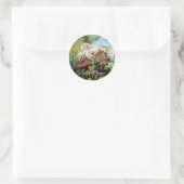 COLORFUL BABY SHOWER RONDE STICKER (Tas)