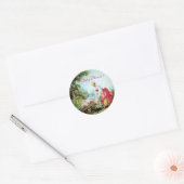 COLORFUL BABY SHOWER RONDE STICKER (Envelop)