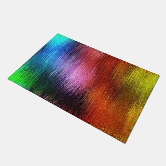 Colorful Background Pattern Deurmat (Schuin)