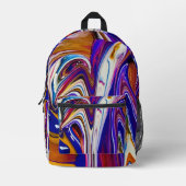 Colorful Backpack Bedrukte Rugzak (Voorkant)