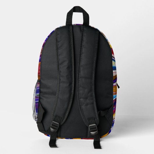 Colorful Backpack Bedrukte Rugzak (Achterkant)