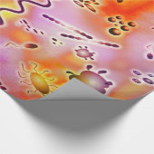 Colorful Bacteria Cadeaupapier (Hoek)