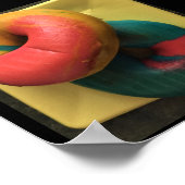 Colorful Bagels Foto Poster (Hoek)