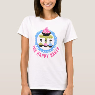 Colorful Baker Cakepops en Cupcake T-shirt