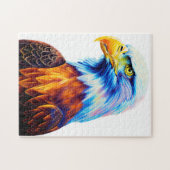 Colorful Bald Eagle Art Legpuzzel (Horizontaal)