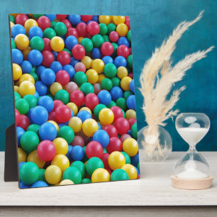 Colorful Ball Pit Balls Kinder Play Fotoplaat