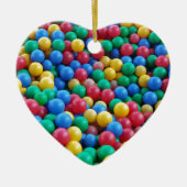 Colorful Ball Pit Balls Kinder Play Keramisch Ornament (Voorkant)