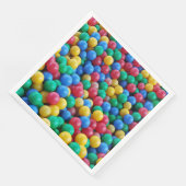 Colorful Ball Pit Balls Kinder Play Servetten (Hoek)