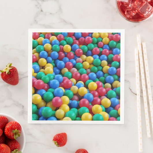 Colorful Ball Pit Balls Kinder Play Servetten (Insitu)