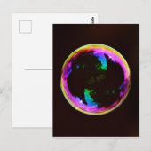 Colorful Ball Soap Bubble Briefkaart (Voorkant / Achterkant)
