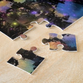 Colorful Ballerina Jigzaag Puzzle - Ballet Dancer Legpuzzel (Zijkant)