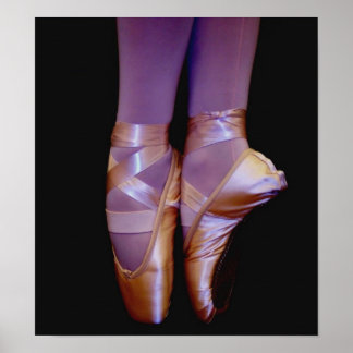 Colorful Ballerina Poster