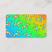 Colorful Balloon Visitekaartje (Achterkant)