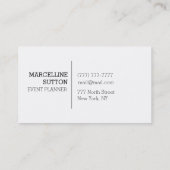 Colorful Balloon Visitekaartje (Achterkant)